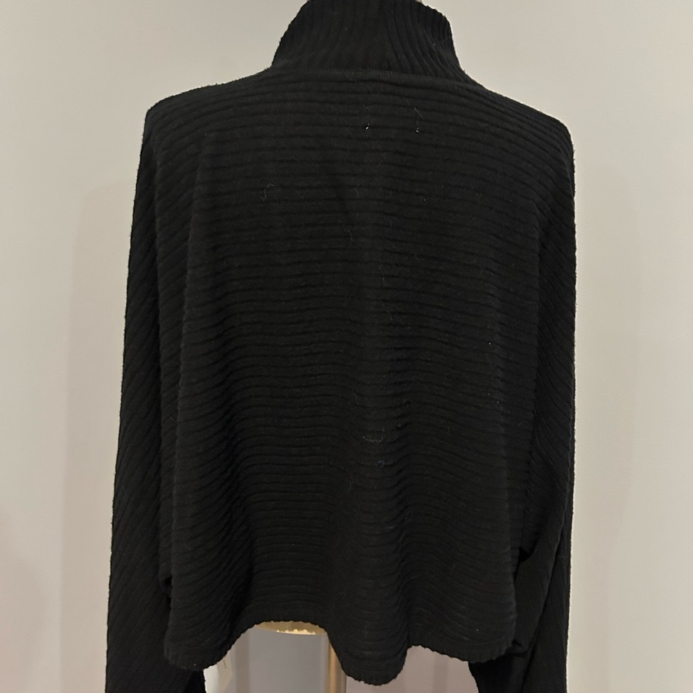 Pilcro Cozy Ribbed Turtleneck Batwing Pullover Sweater Size XL NWT - Picture 6 of 7